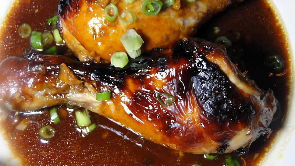 recette Poulet mariné et rôti "Pacifique"