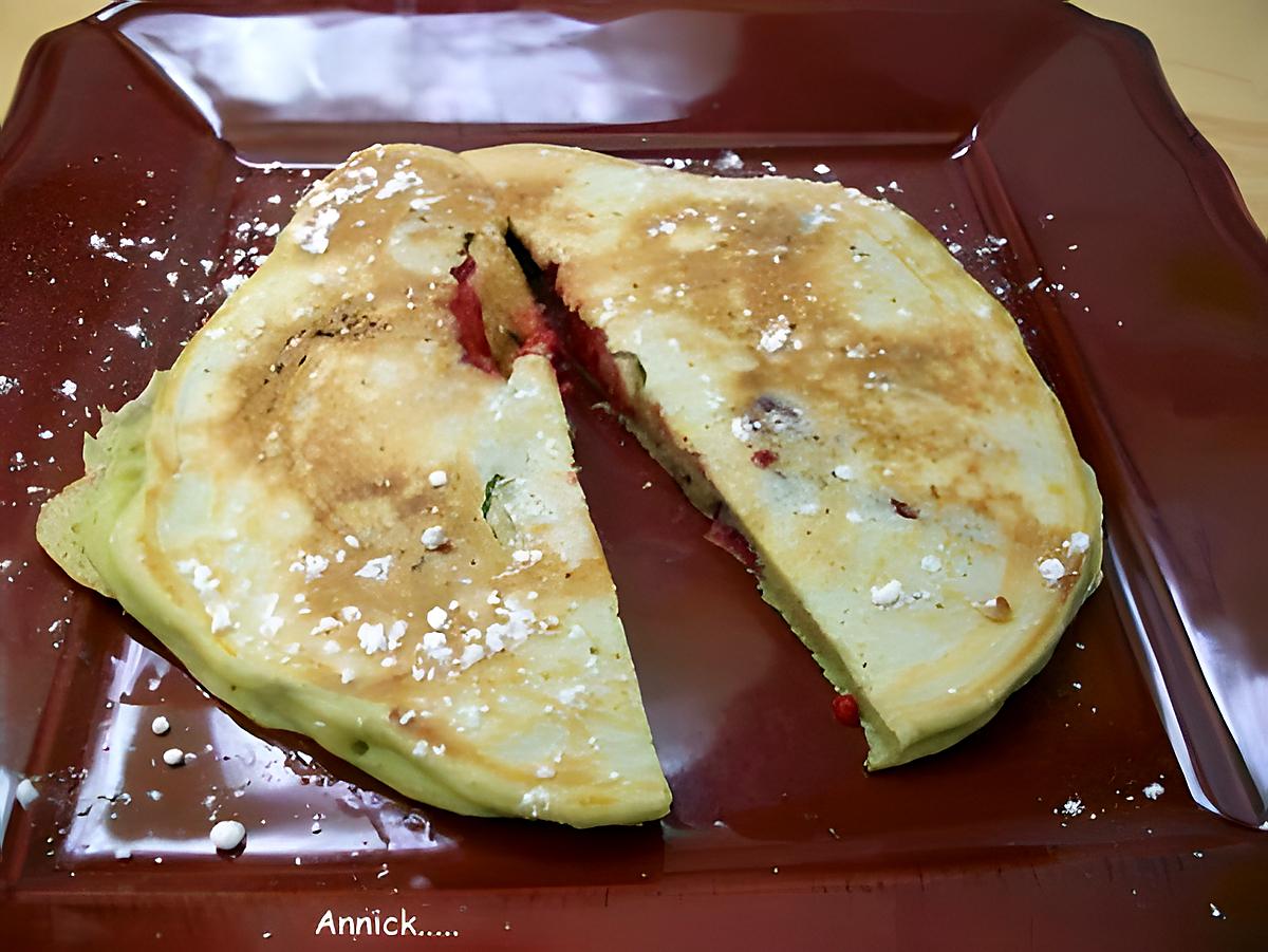 recette pancakes aux framboises