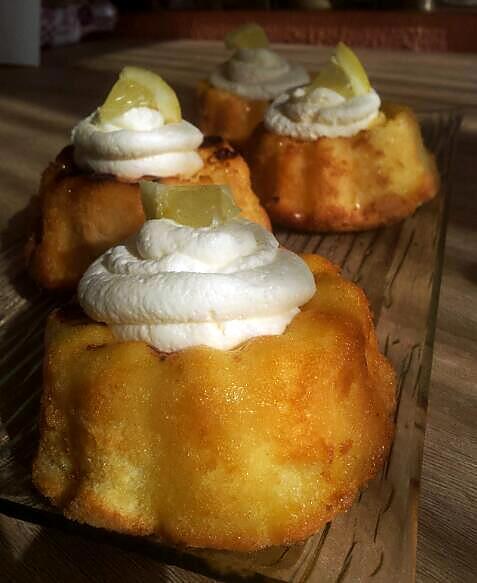 recette Baba au citron et chantilly au mascarpone