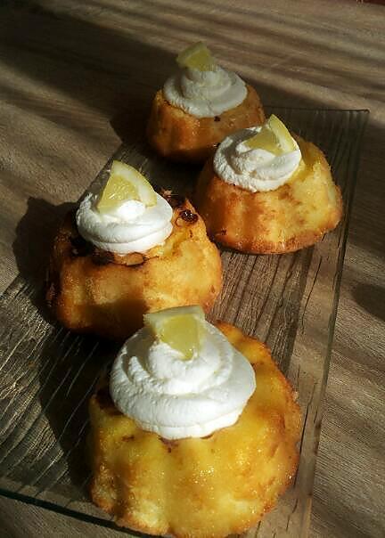 recette Baba au citron et chantilly au mascarpone