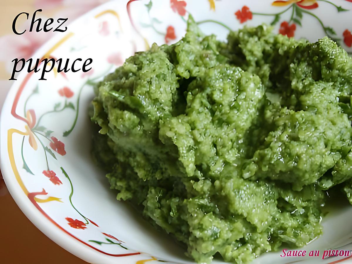 recette sauce pistou