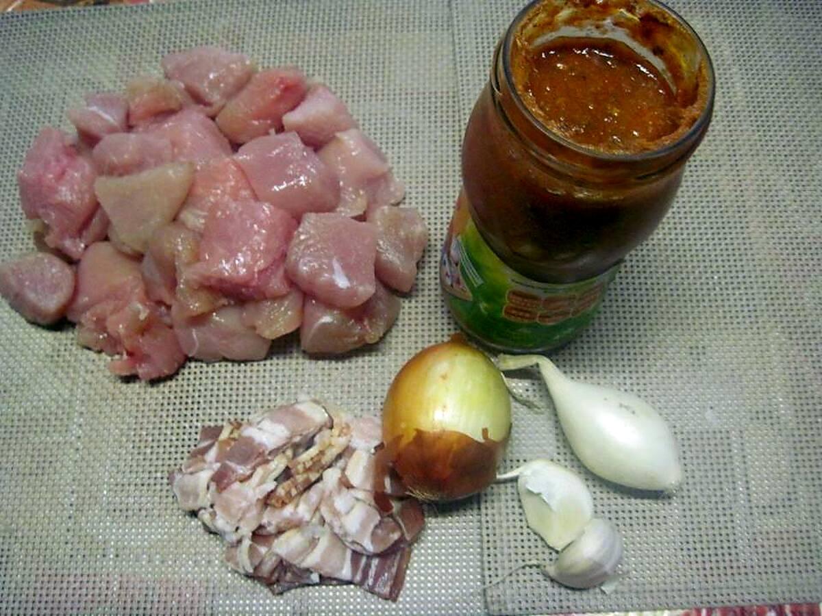 recette Sauté de dinde en sauce cuisinée.