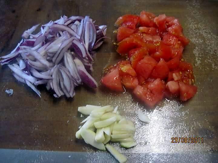 recette Escalopes de porc à la crème et raz el hanout Rose.