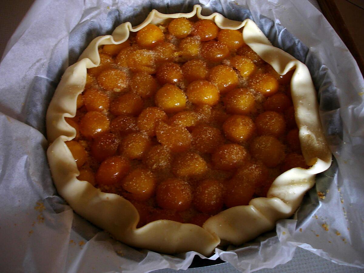 recette tarte aux mirabelles