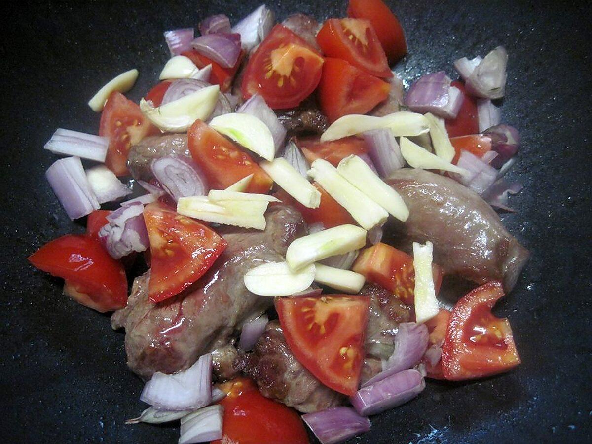 recette Joues de porc en sauce à l’Espelette.