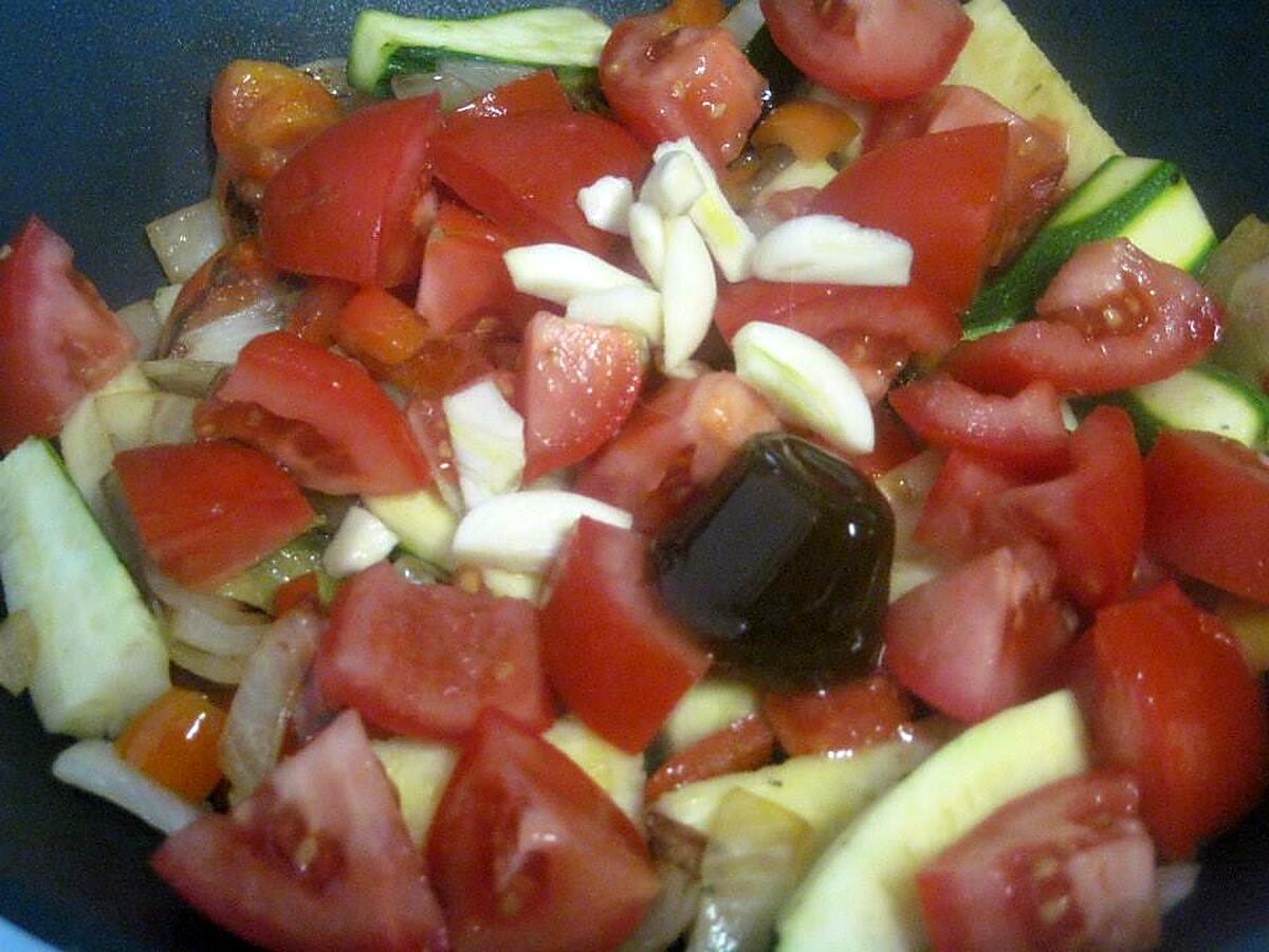 recette Boudin blanc aux légumes d'été.