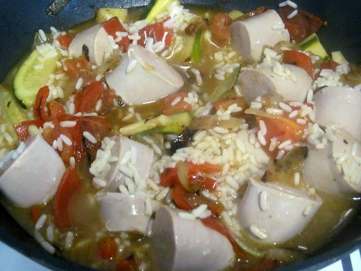 recette Boudin blanc aux légumes d'été.