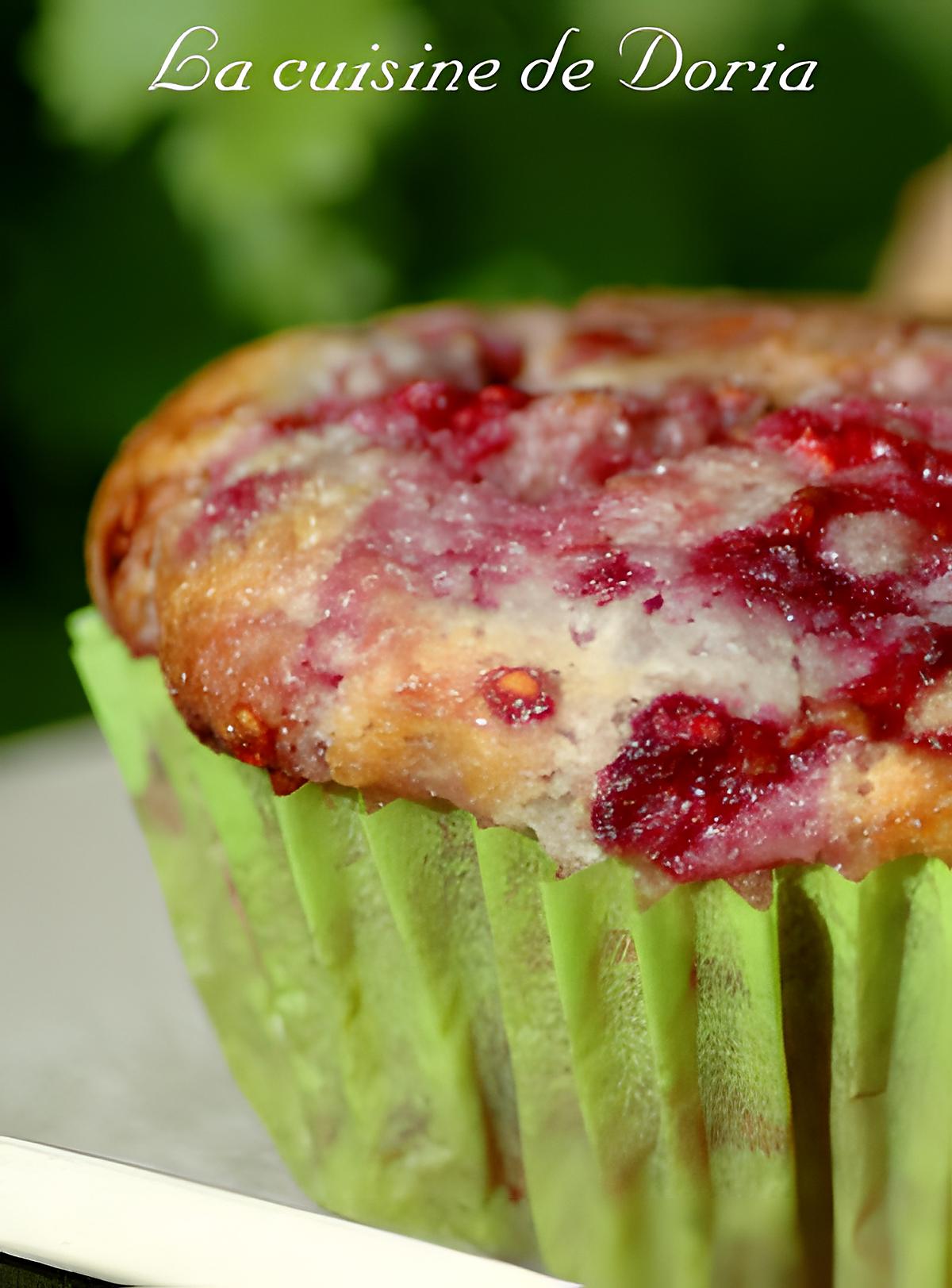 recette Financiers à la framboise