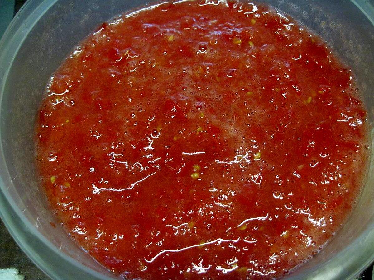 recette Sauce tomates au fenouil. micro-ondes.