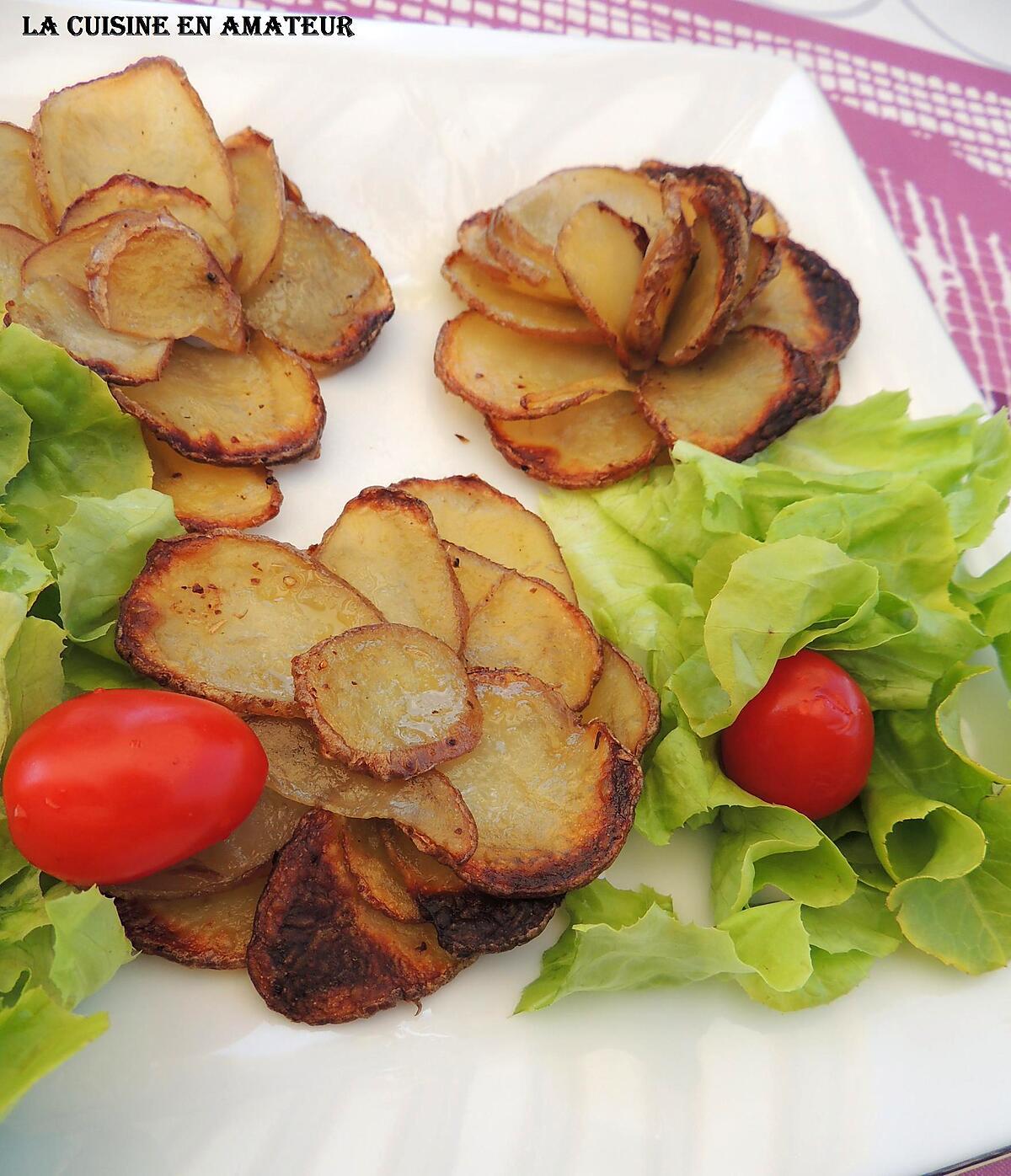 recette Roses de pommes de terre