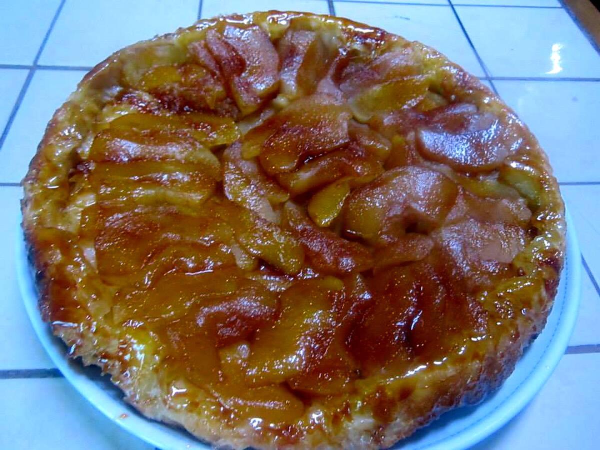 recette Tatin aux pommes.