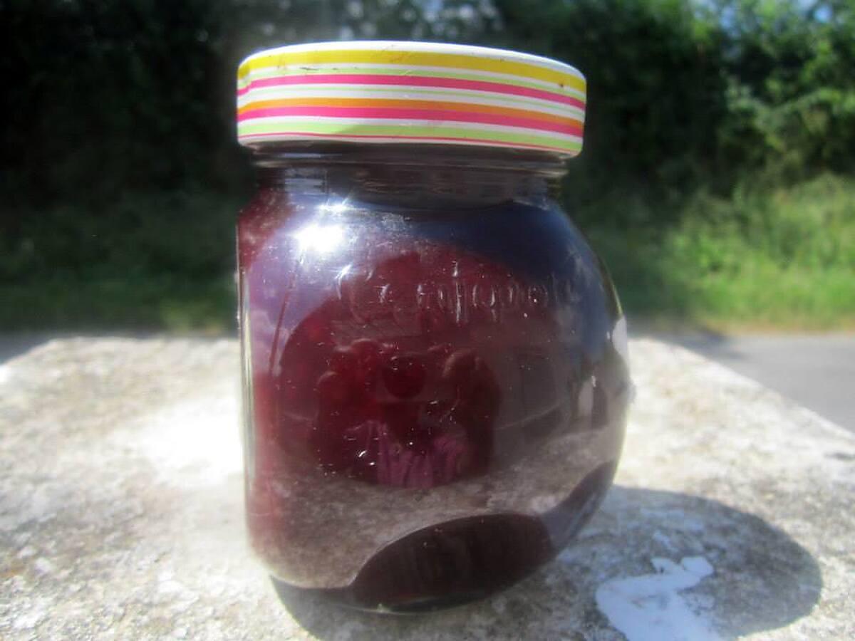 recette Confiture de cerises griottes.