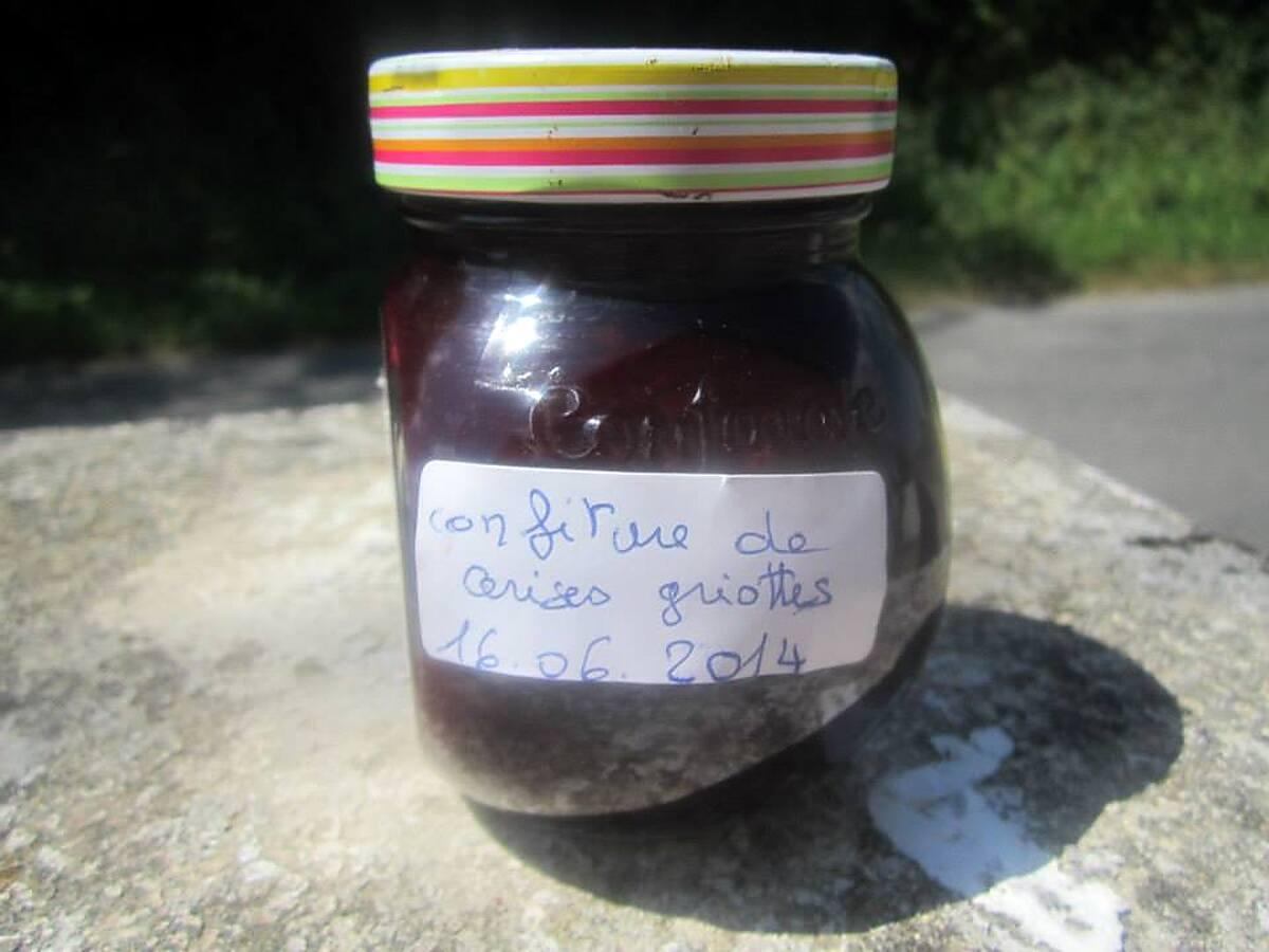 recette Confiture de cerises griottes.