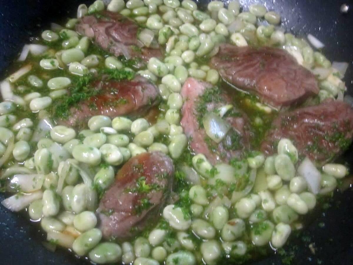 recette Fèves au collier Bourguignon.