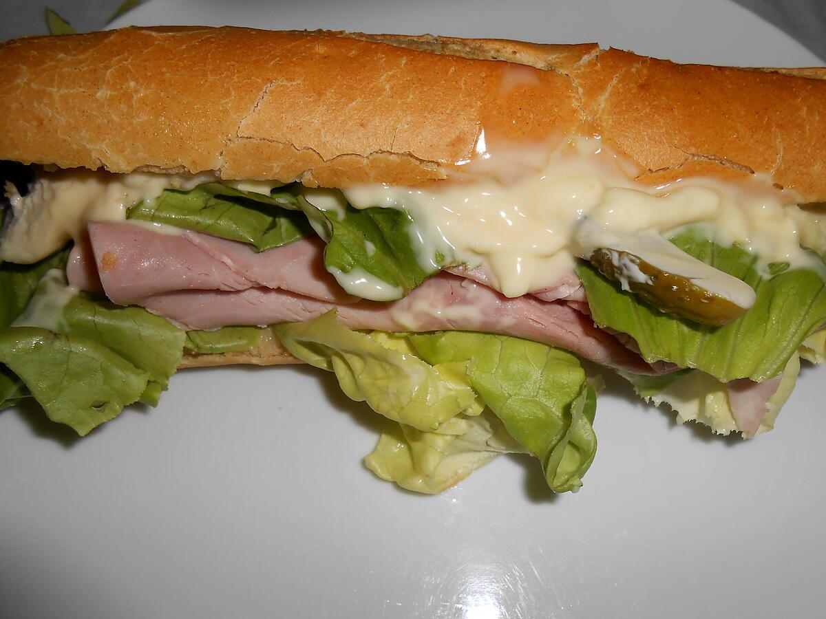 recette CE SOIR ENVIE DE SANDWICH