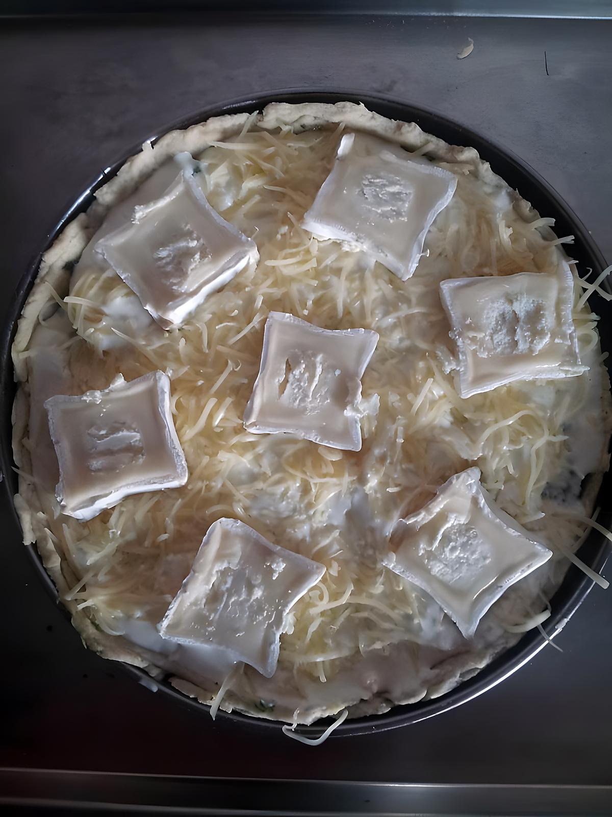 recette Tarte épinard chèvre