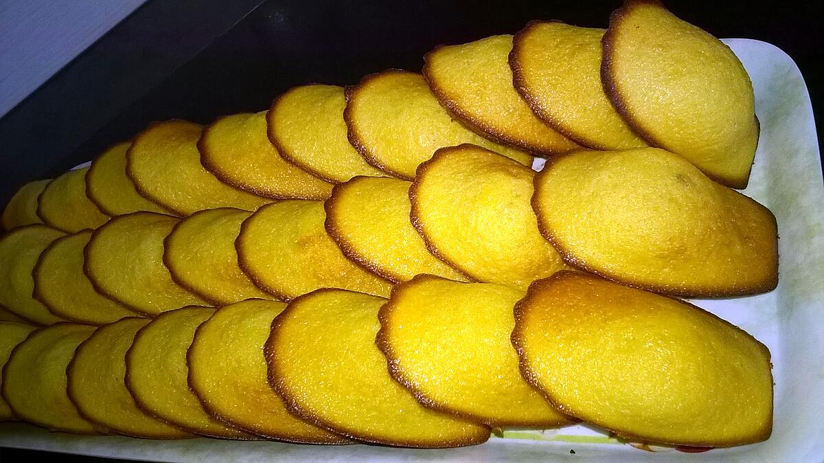 recette madeleines au citron