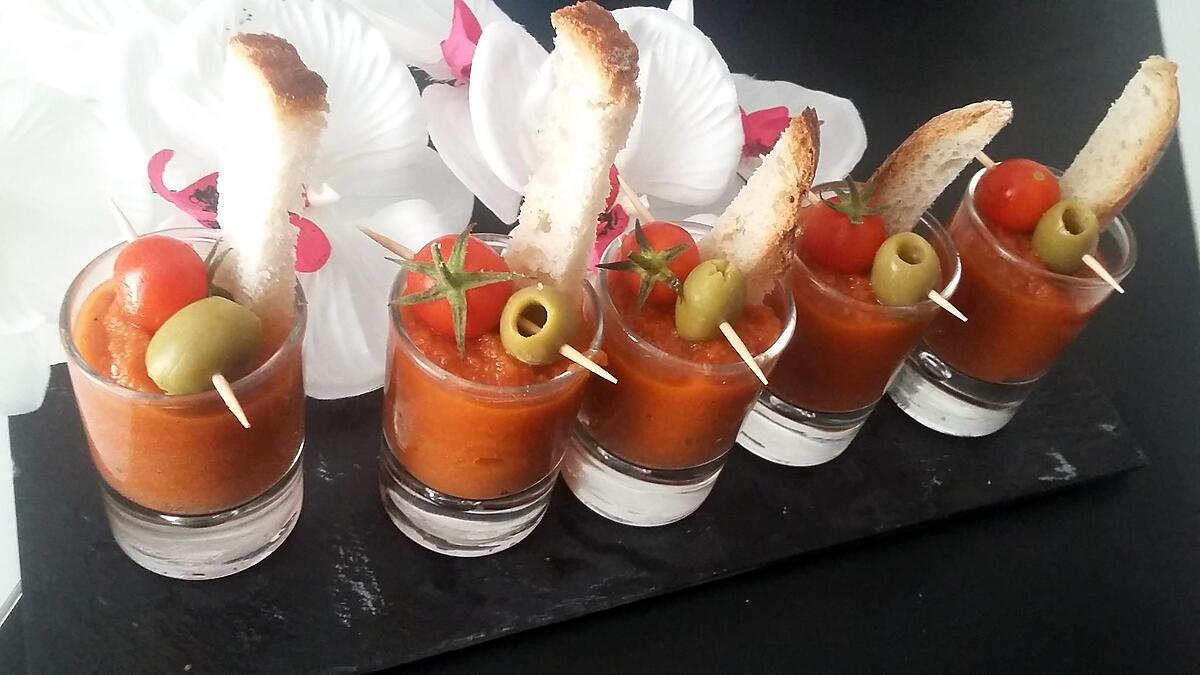 recette Gaspacho andalou