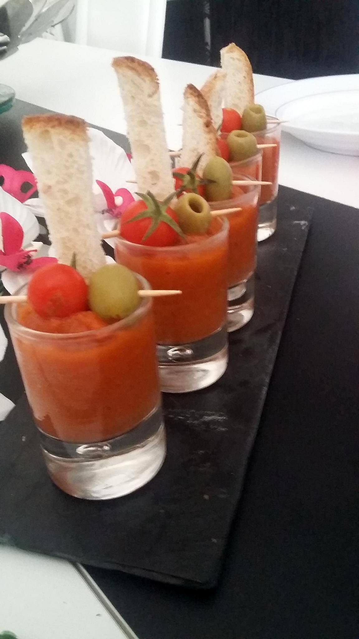 recette Gaspacho andalou