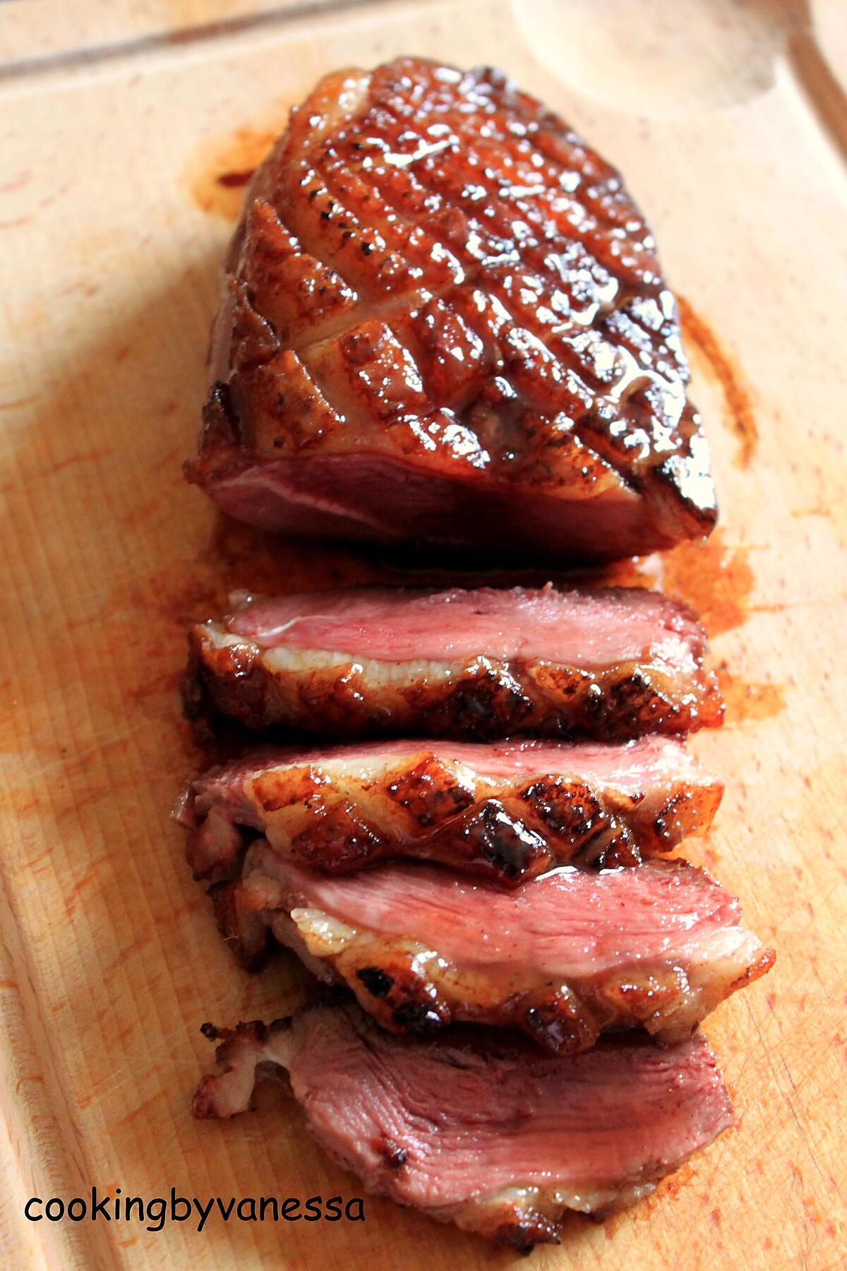 recette Magrets de canard au miel