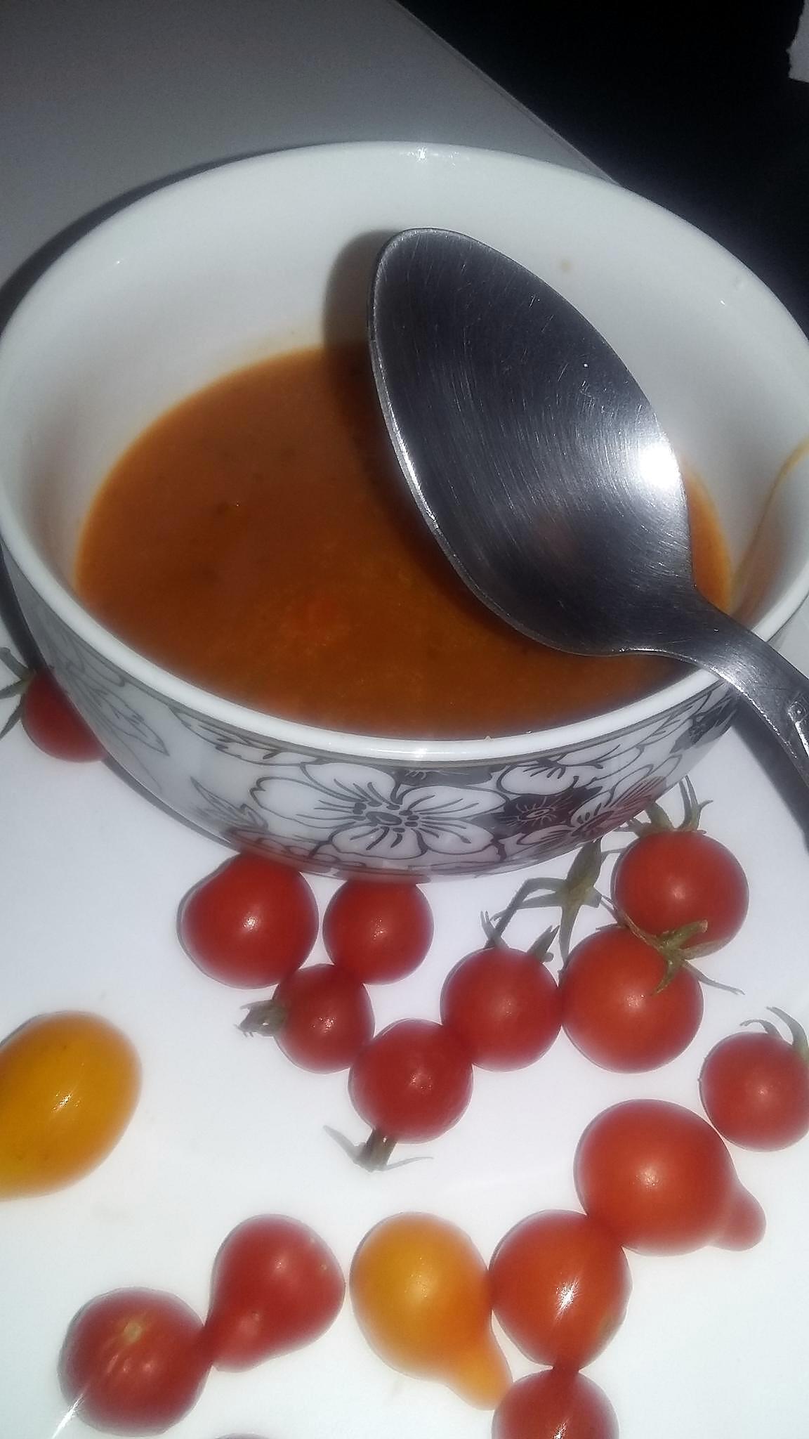 recette Soupe de Tomates du Jardin de Mamie