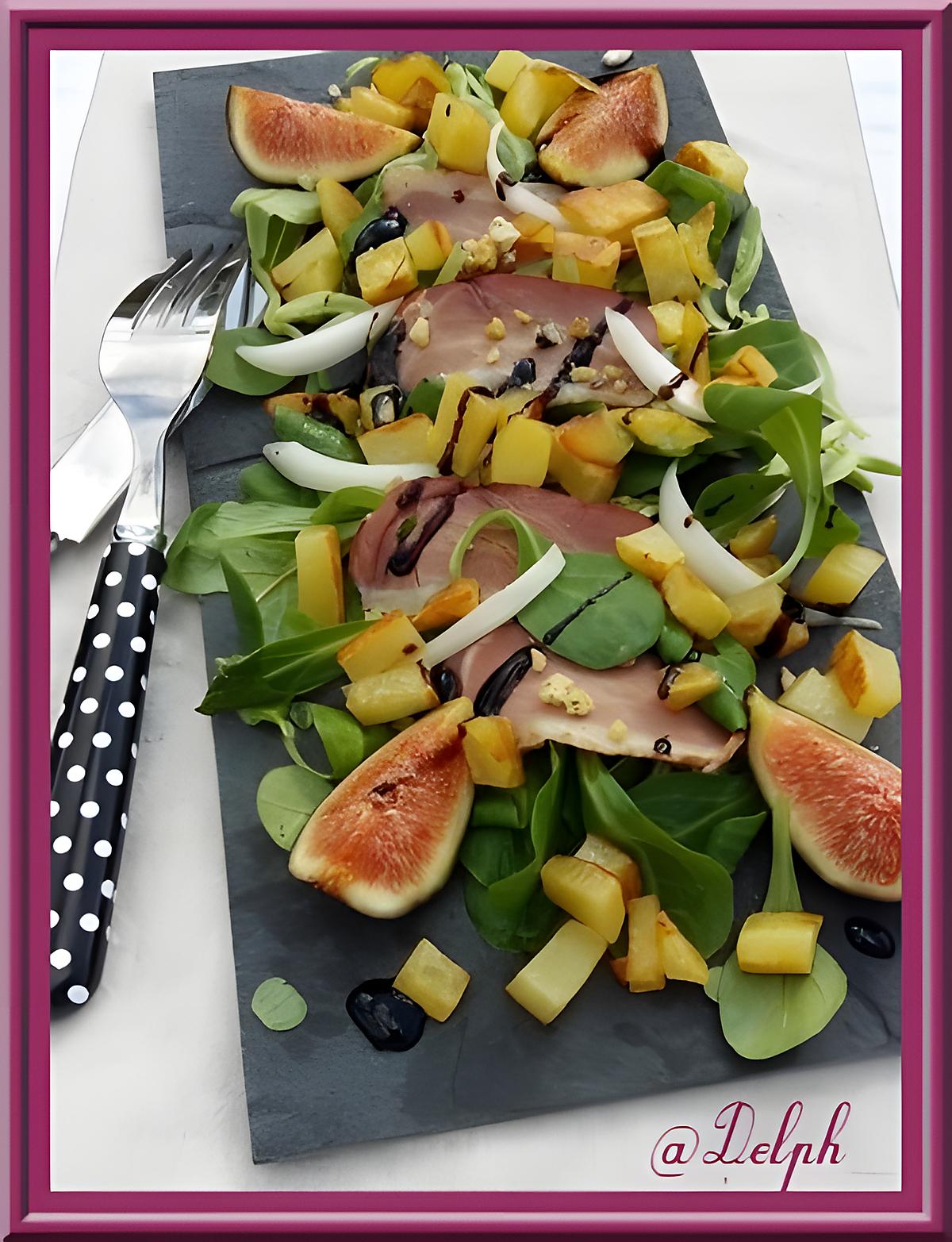 recette Salade gourmande de filets de canard