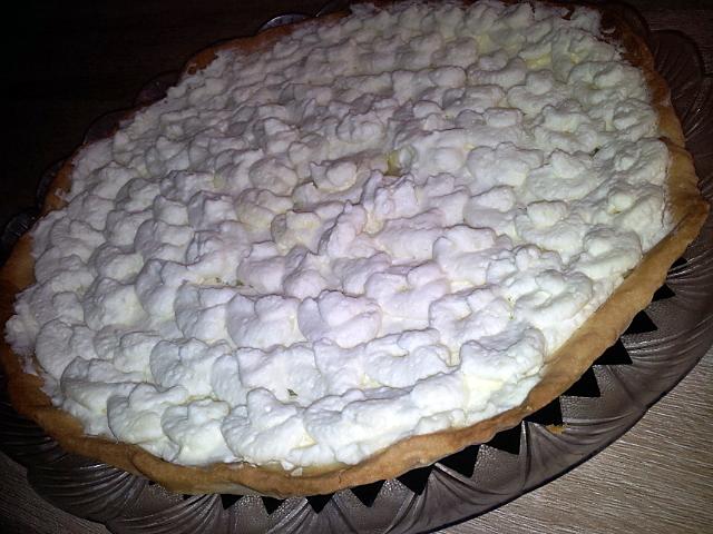 recette Tarte au citron chantilly