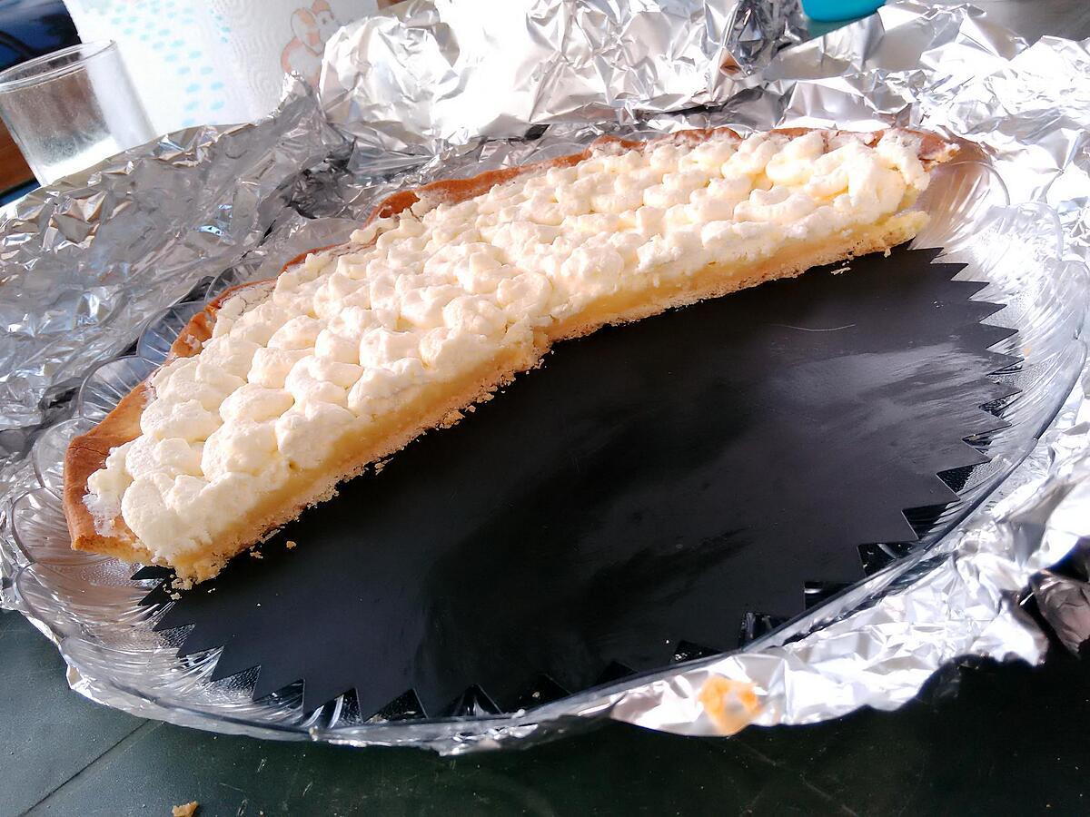 recette Tarte au citron chantilly