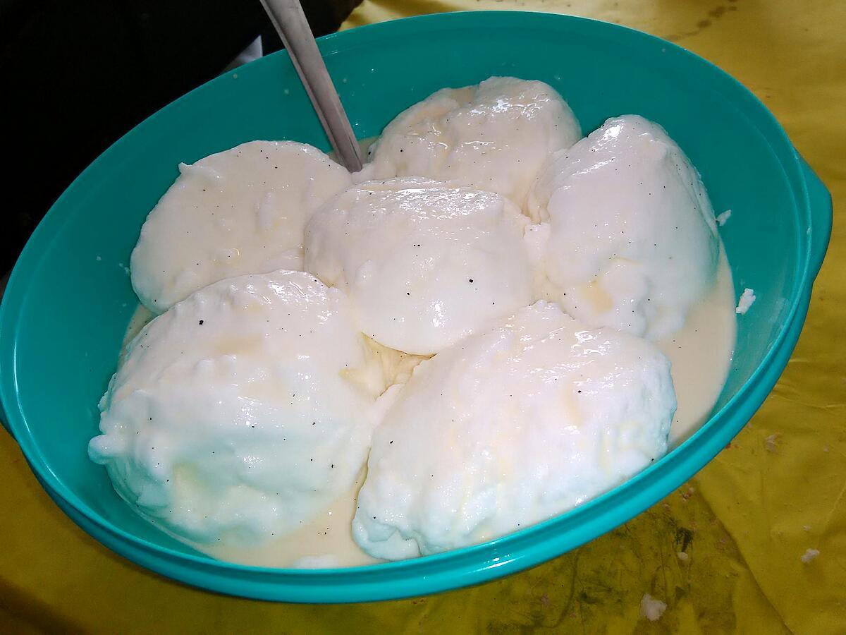 recette Ile flottante au carambar