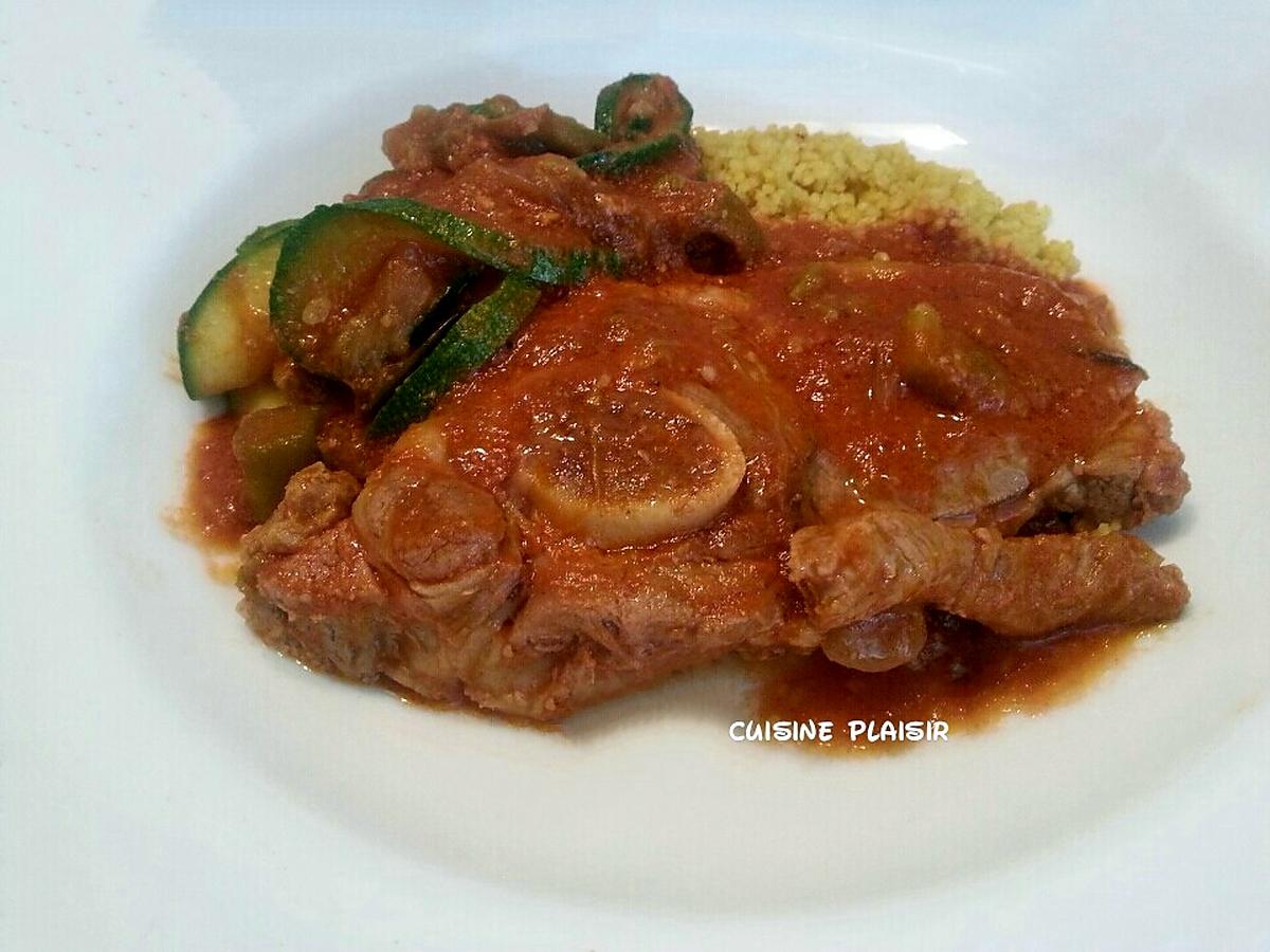 recette Petit mijoté d'agneau aux courgettes