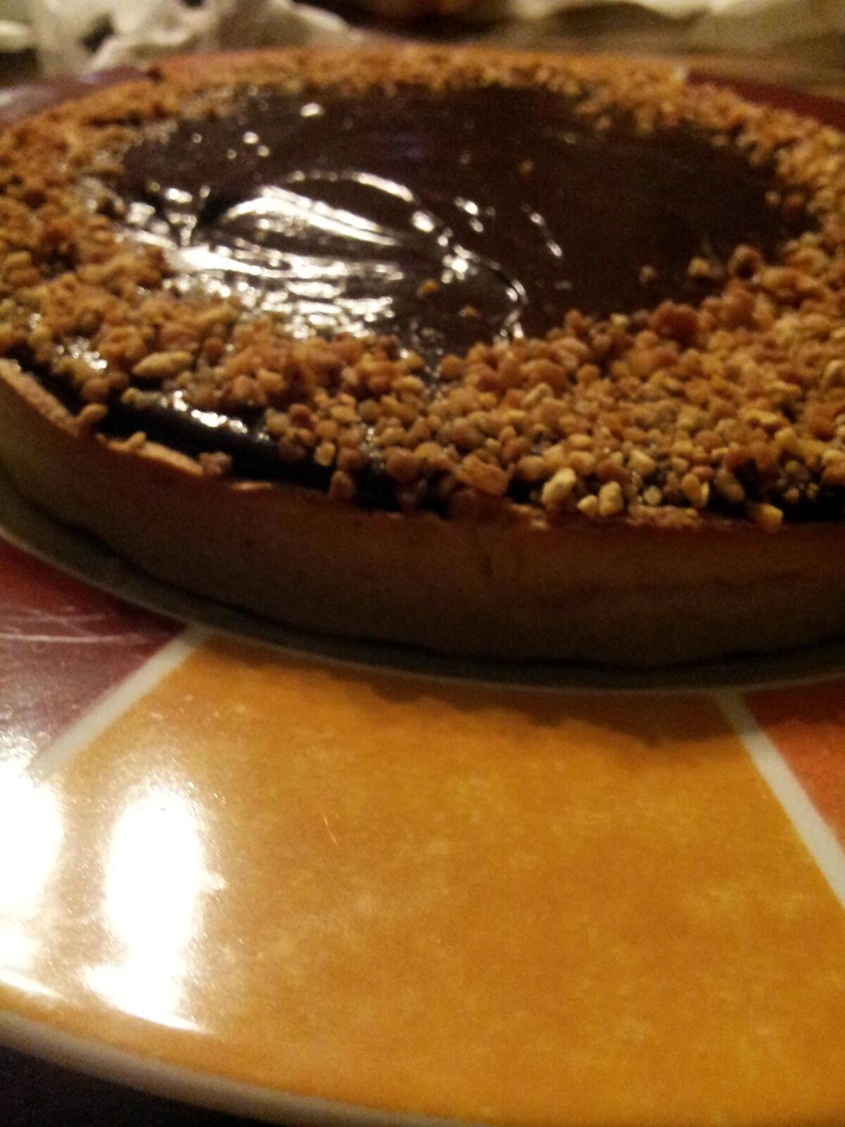 recette Tarte Chocolat banane