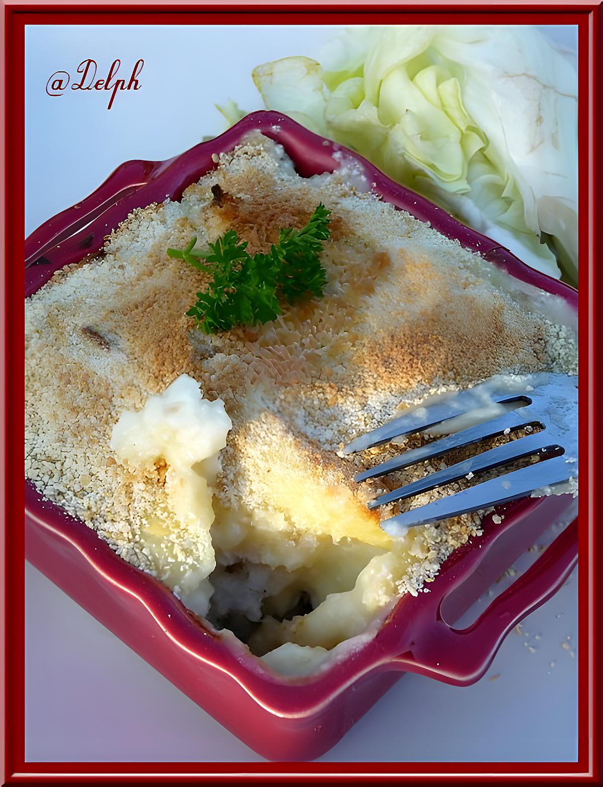 recette Parmentier de Cabillaud