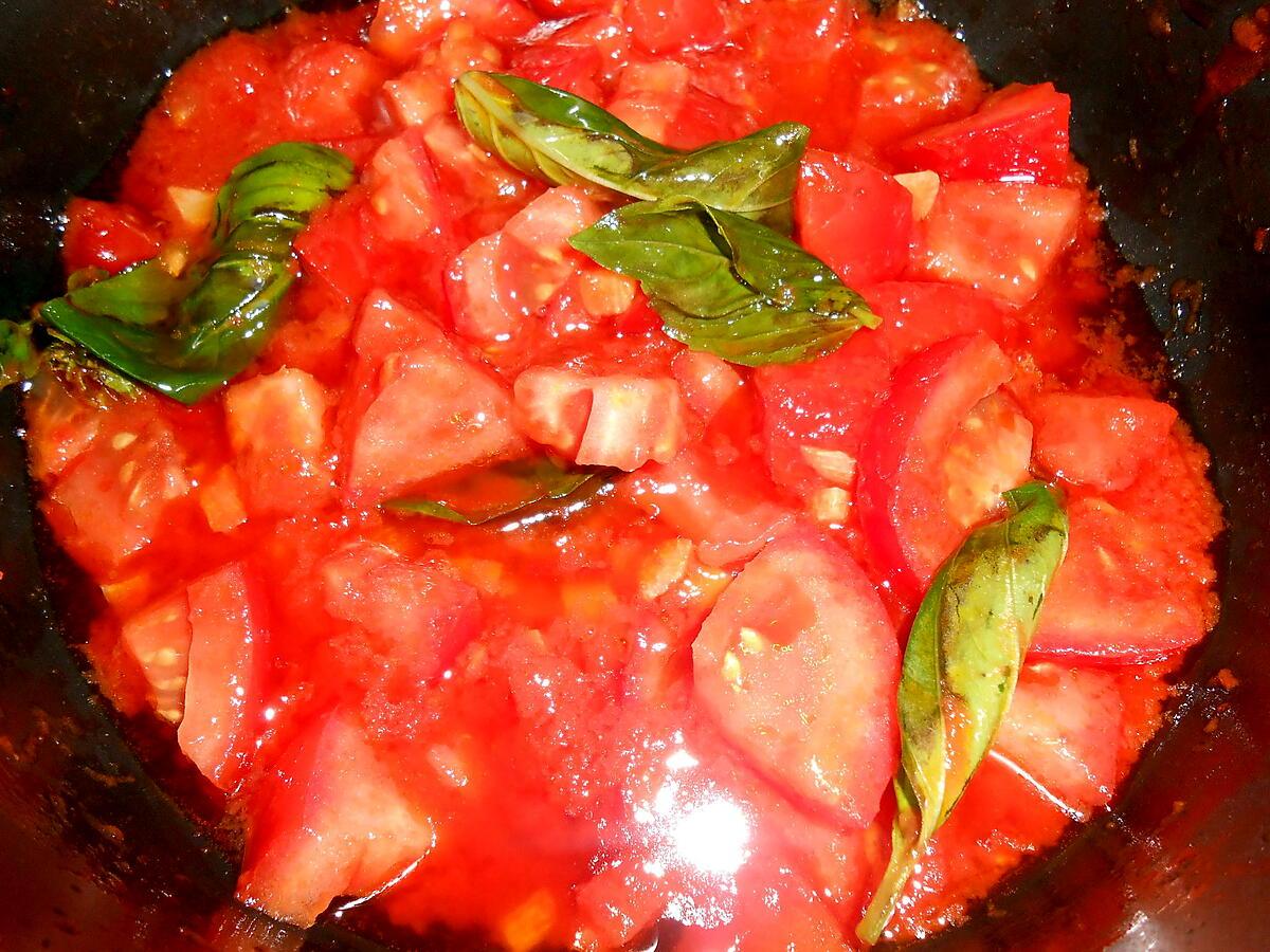 recette RAVIOLI TOMATE ET BASILIC