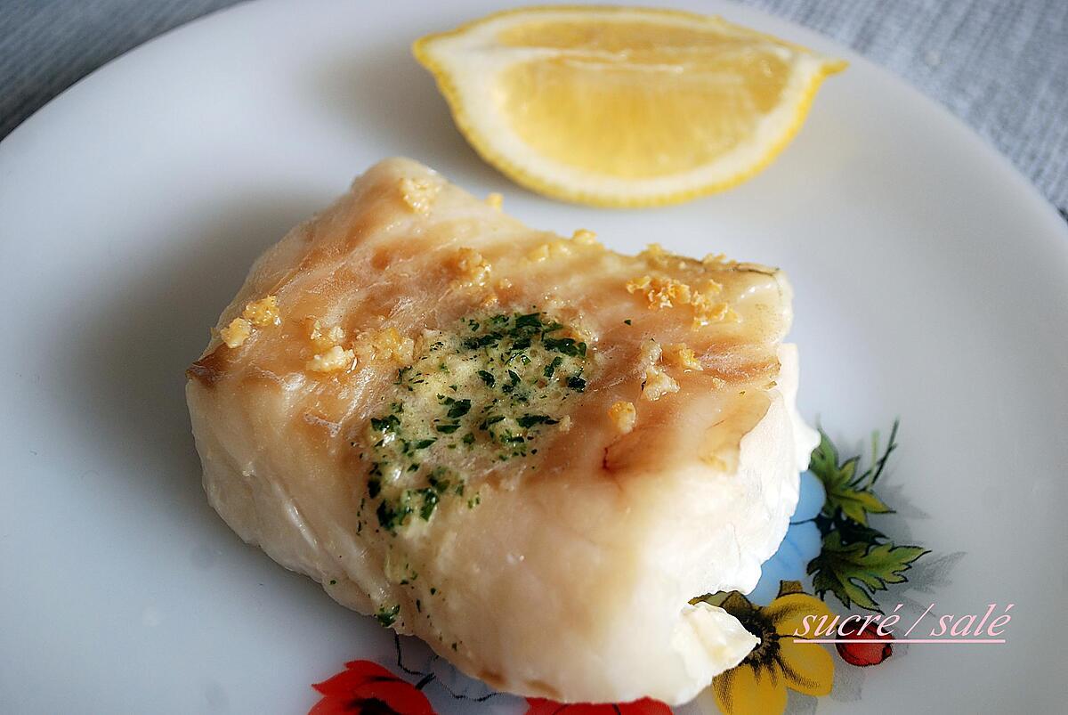 recette dos de cabillaud mariné à la sauge et au citron