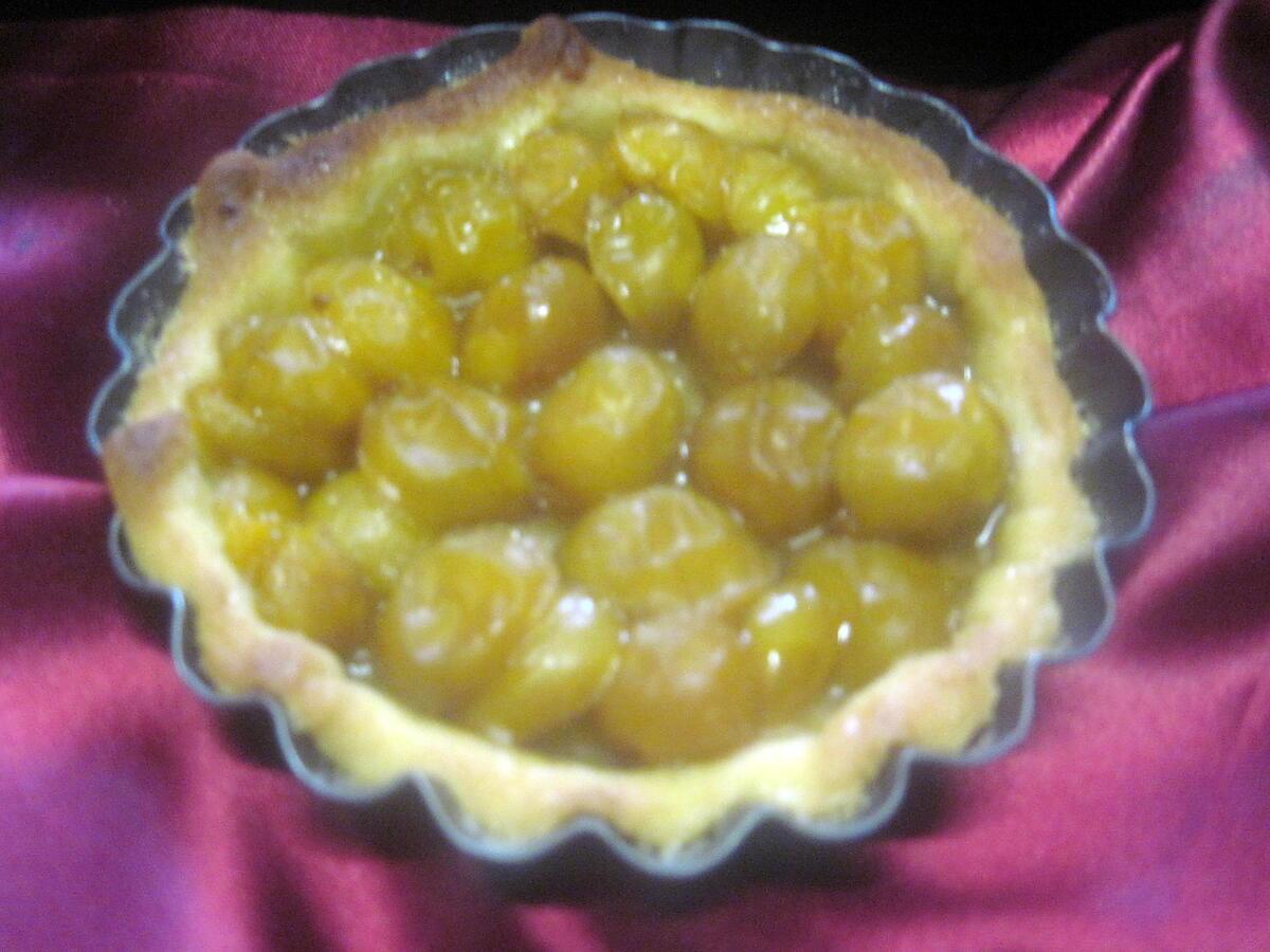 recette tartelettes aux mirabelles.