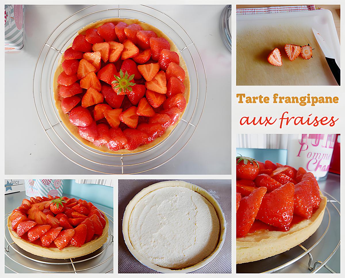 recette Tarte frangipane aux fraises