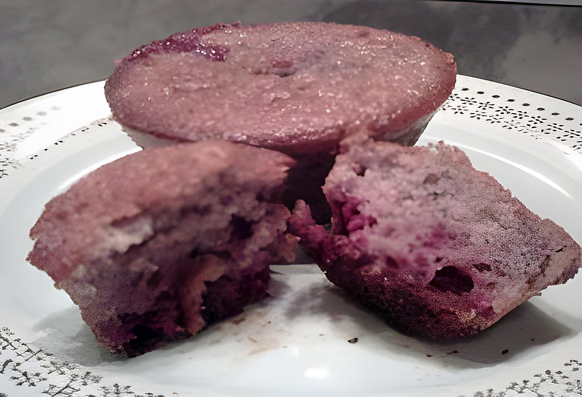 recette muffin framboise- chocolat blanc