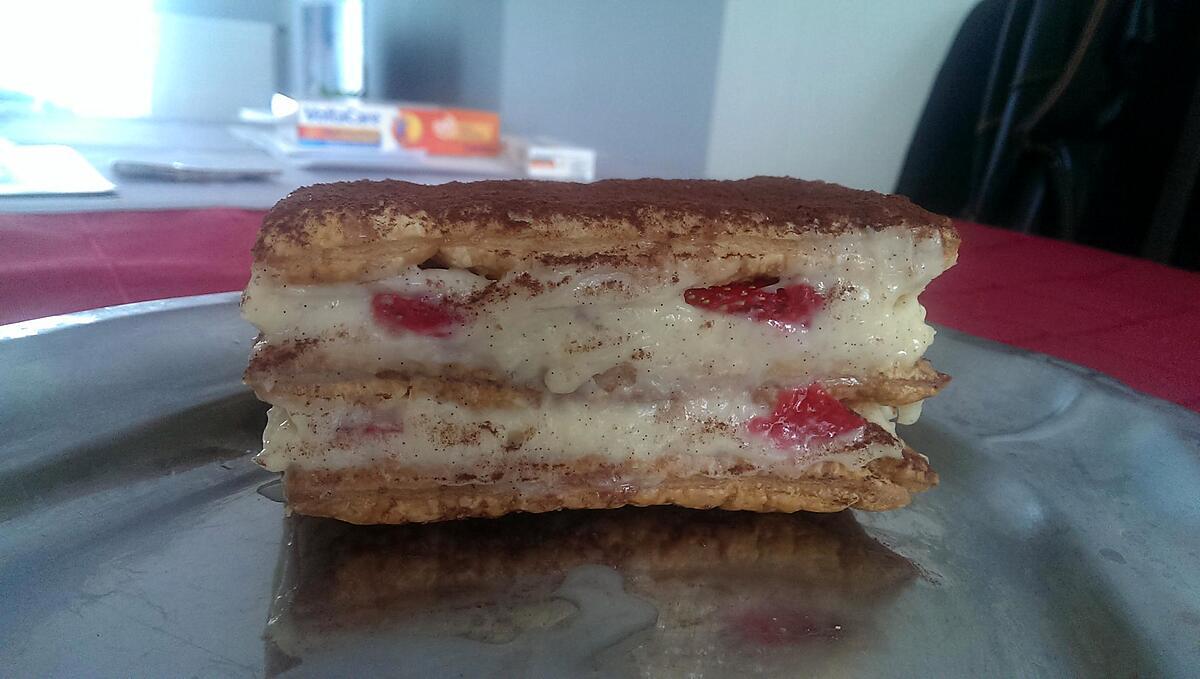 recette Mille feuilles aux fraises