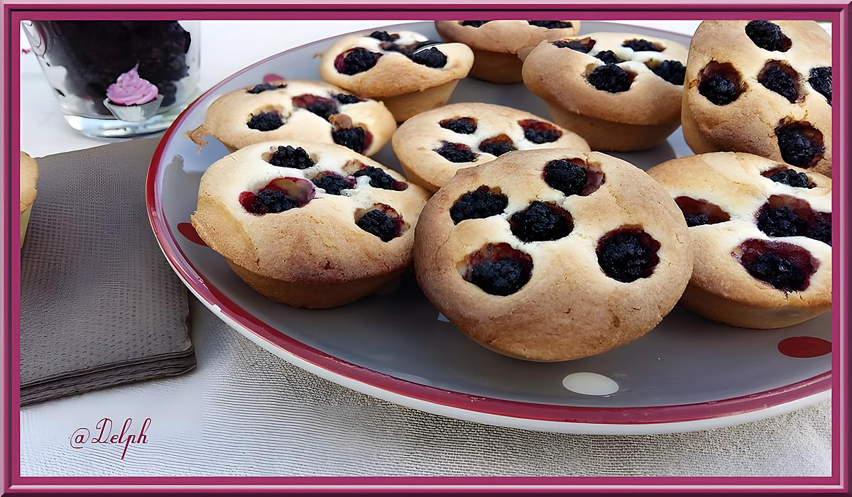 recette Financiers aux mûres