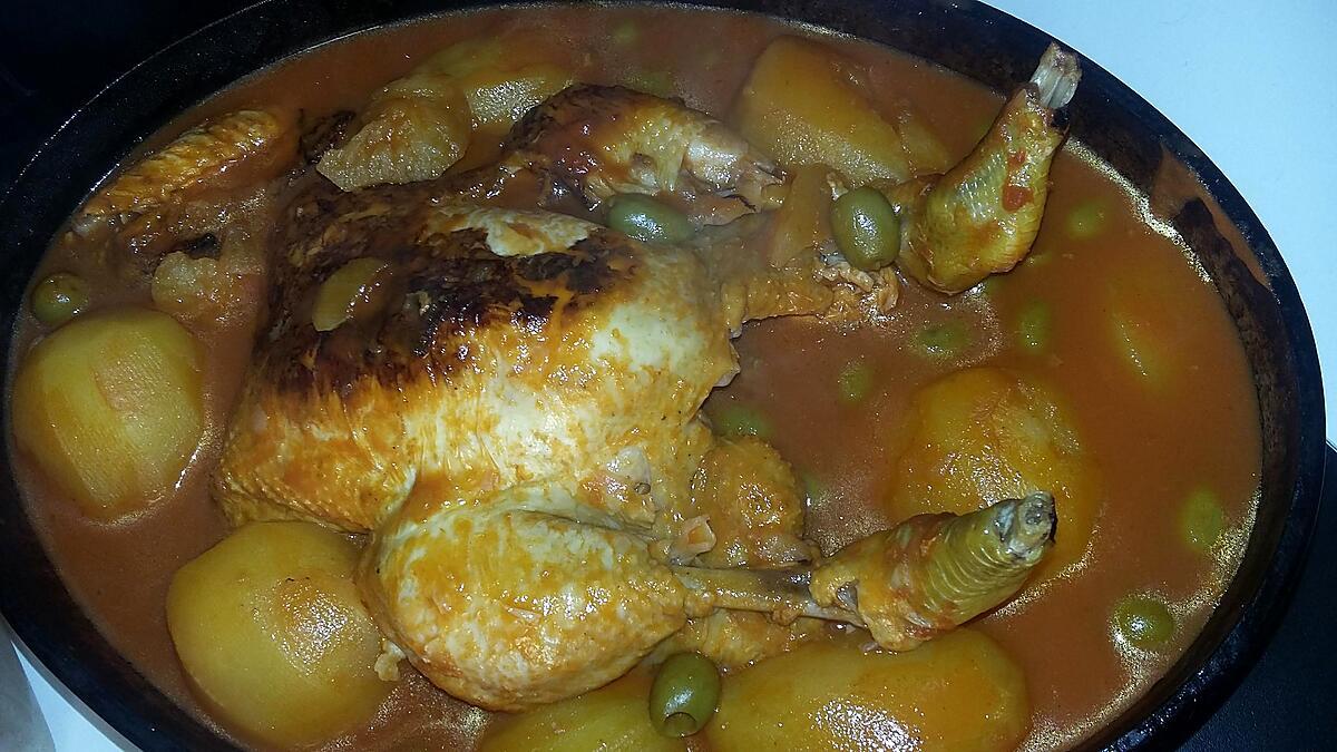 recette Poulet en sauce