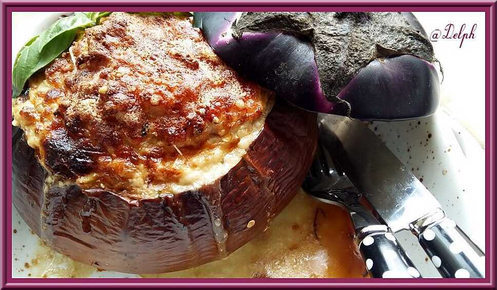 recette Aubergines farcies au mascarpone