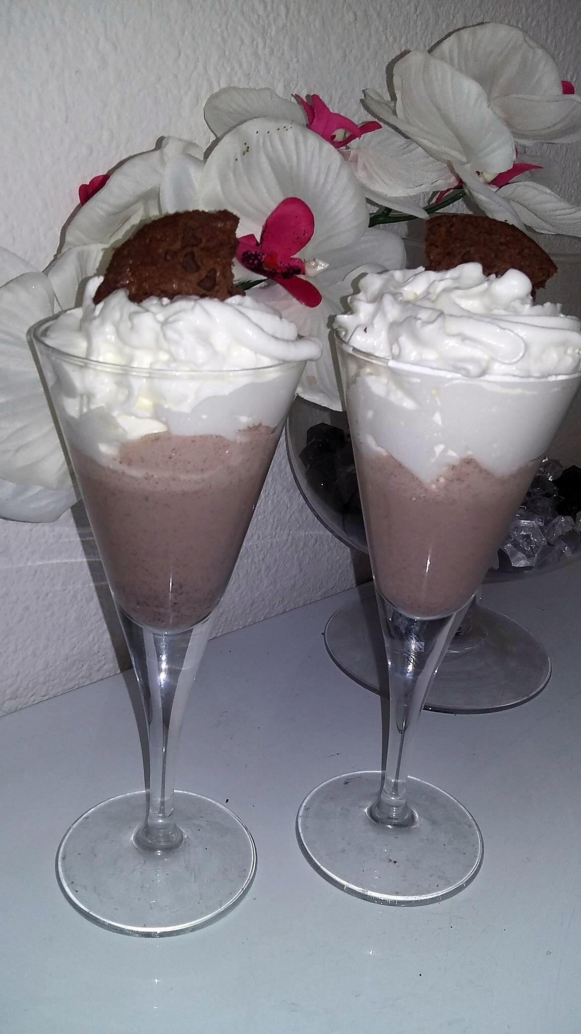 recette Milk shake chocolat-cookies