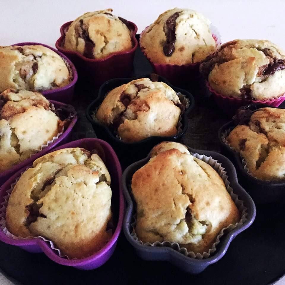 recette MUFFINS BANANE/MILKA