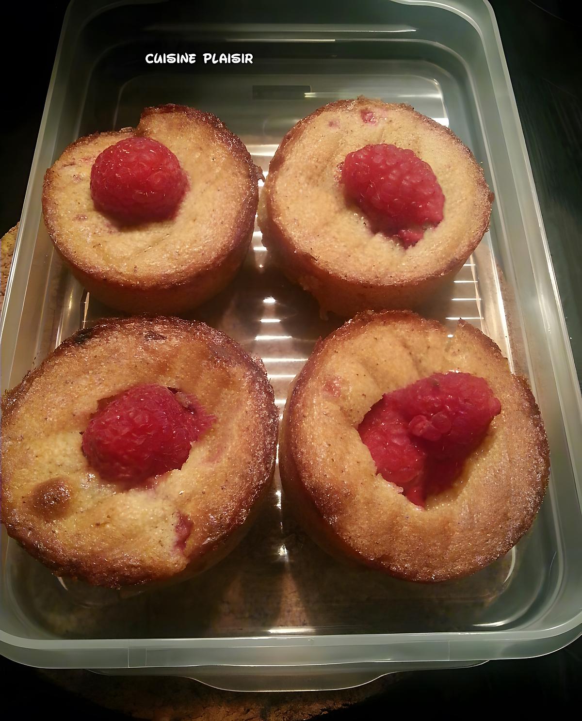 recette Muffins aux framboises