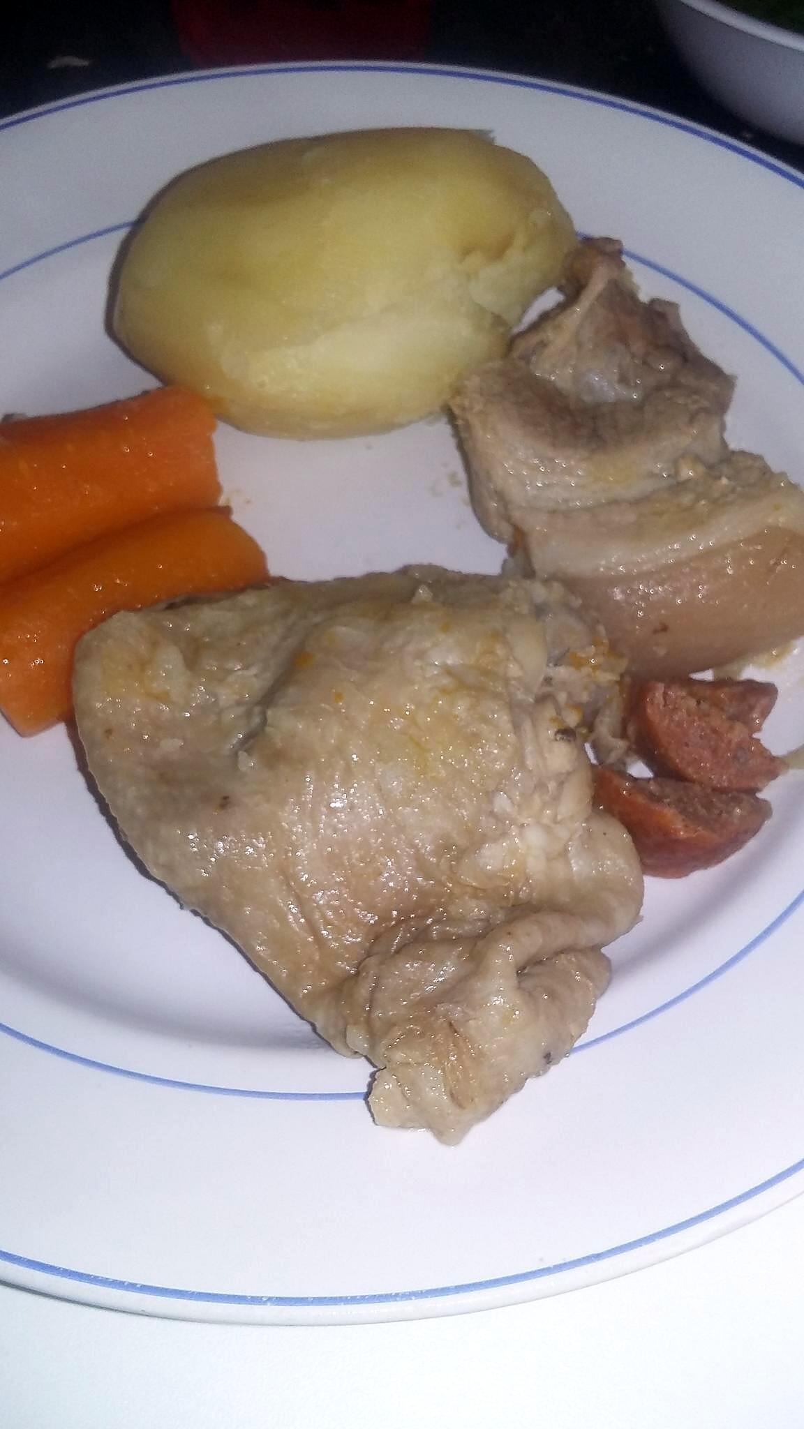 recette Poulet au pot