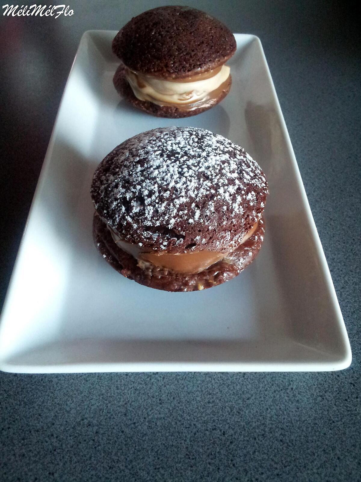 recette Whoopies au chocolat