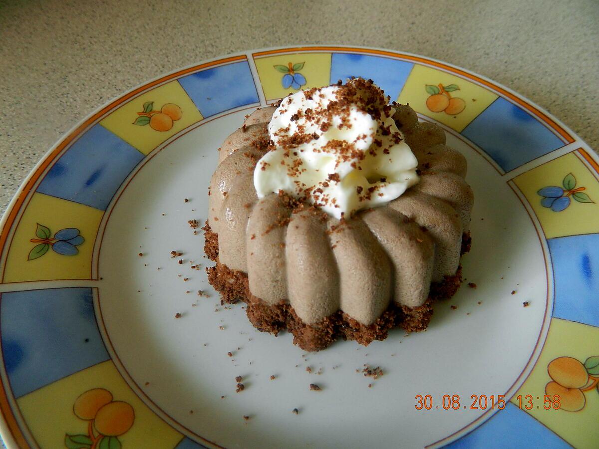 recette Panna cotta aux cookies chocolat