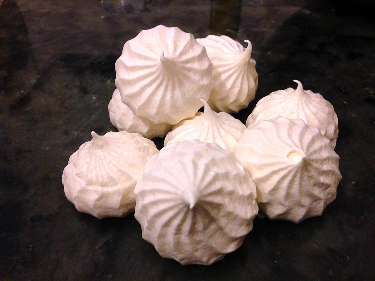 recette Mes meringues