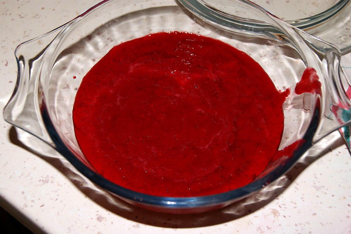 recette compote pommes framboises