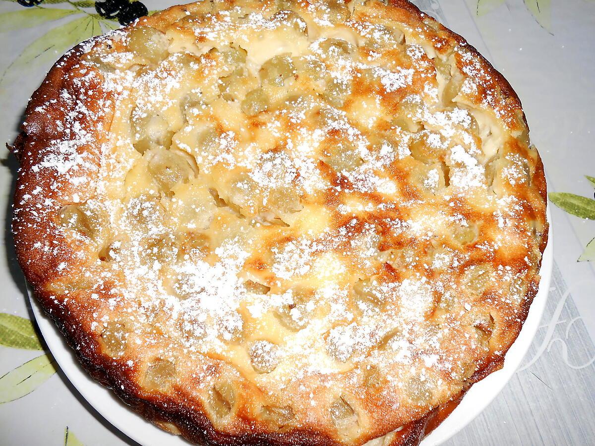 recette CLAFOUTIS RAISIN